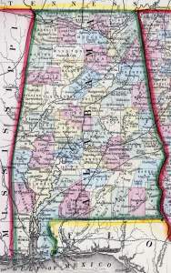 Alabama, 1860, zoomable map