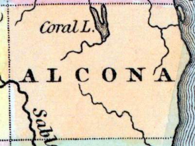 Alcona County, Michigan, 1857
