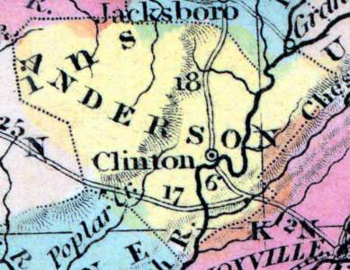 Anderson County, Tennessee, 1857