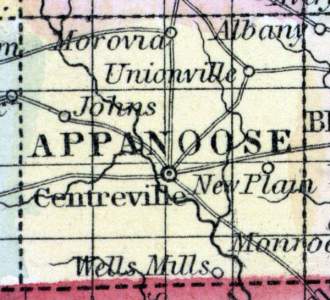 Appanoose County, Iowa, 1857
