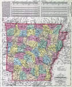 Arkansas, 1857, zoomable map