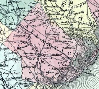Atlantic County, New Jersey, 1857
