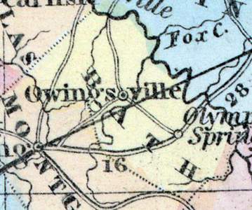 Bath County, Kentucky, 1857