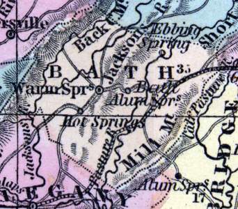 Bath County, Virginia, 1857
