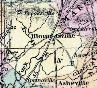 Blount County, Alabama, 1857
