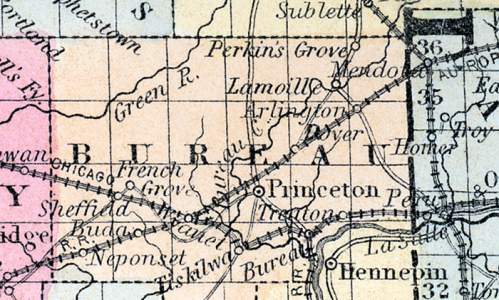 Bureau County, Illinois, 1857