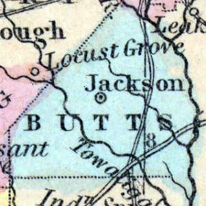 Butts County, Georgia, 1857