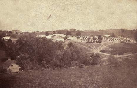 Camp William Penn, La Mott, Pennsylvania, circa 1864
