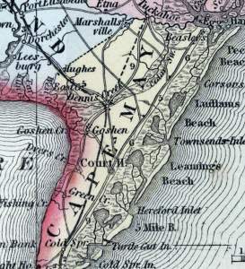 Cape May County, New Jersey, 1857