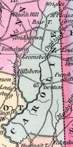 Caroline County, Maryland, 1857