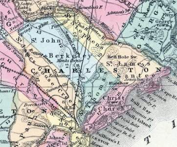 Charleston District, South Carolina, 1857