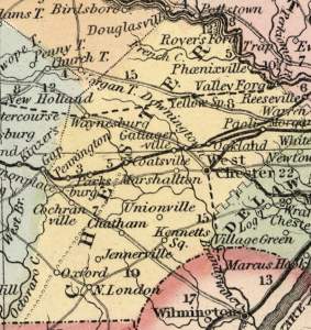 Chester County, Pennsylvania, 1857
