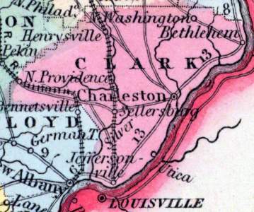 Clark County, Indiana, 1857