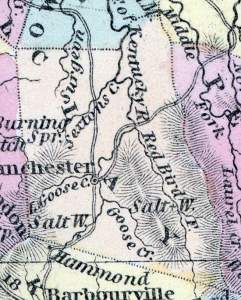 Clay County, Kentucky, 1857