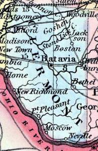 Clermont County, Ohio, 1857