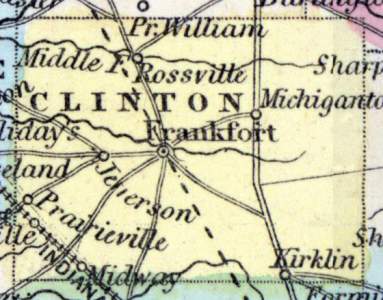 Clinton County, Indiana, 1857