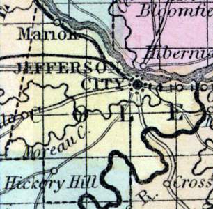 Cole County, Missouri, 1857