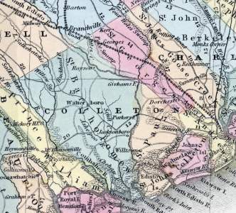 Colleton District, South Carolina, 1857