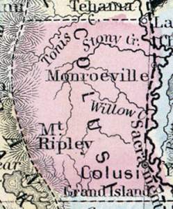 Colusa County, California, 1860