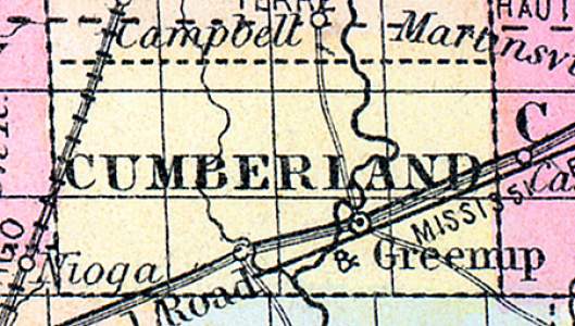 Cumberland County, Illinois, 1857