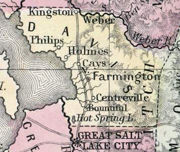 Davis County, Utah Territory, 1865