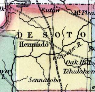 DeSoto County, Mississippi, 1857
