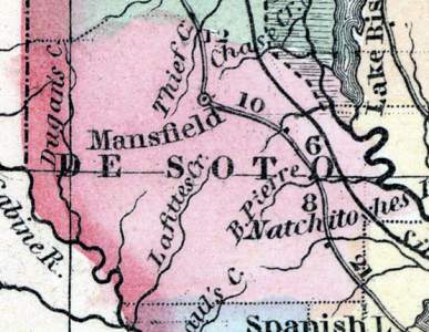 De Soto Parish, Louisiana, 1857