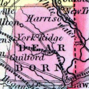 Dearborn County, Indiana, 1857