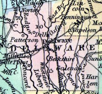 Delaware County, Ohio, 1857