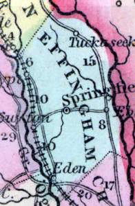 Effingham County, Georgia, 1857