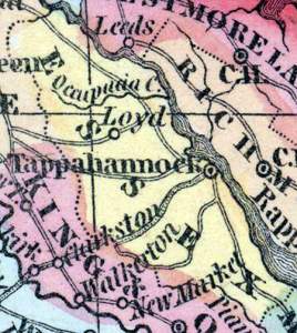Essex County, Virginia, 1857