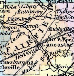 Fairfield County, Ohio, 1857