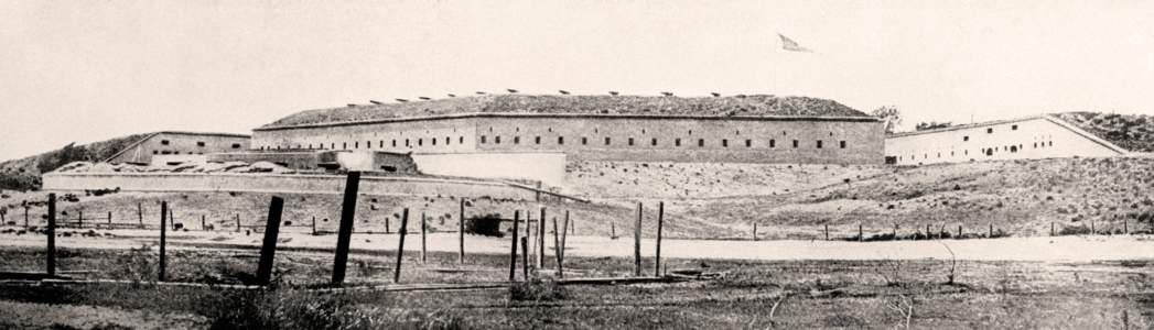Fort Barrancas, Pensacola, Florida, summer 1861, zoomable image