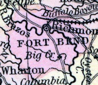 Fort Bend County, Texas, 1857