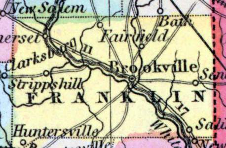 Franklin County, Indiana, 1857