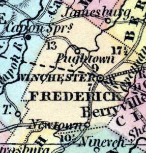Frederick County, Virginia, 1857