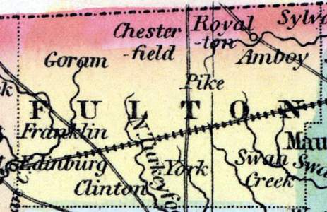 Fulton County, Ohio, 1857