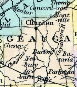 Geauga County, Ohio, 1857