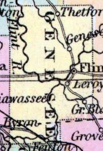 Genesee County, Michigan, 1857