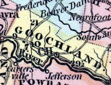 Goochland County, Virginia, 1857