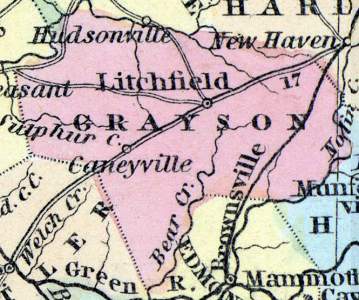 Grayson County, Kentucky, 1857