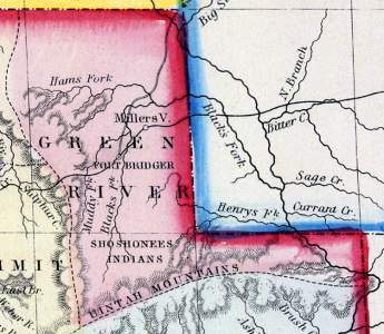 Green River County, Utah Territory, 1865