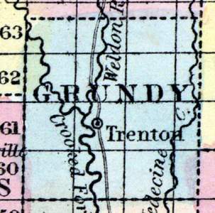 Grundy County, Missouri, 1857