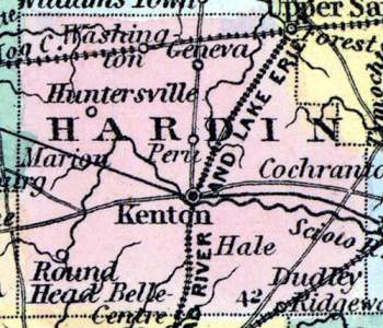 Hardin County, Ohio, 1857