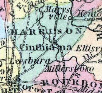 Harrison County, Kentucky, 1857