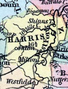 Harrison County, Virginia, 1857