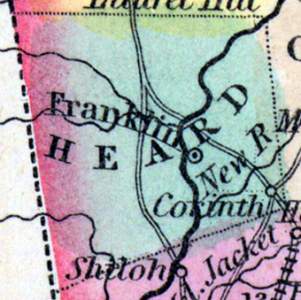 Heard County, Georgia, 1857