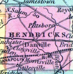 Hendricks County, Indiana, 1857