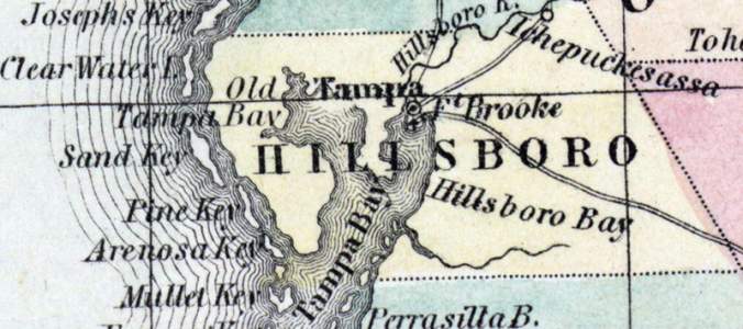 Hillsboro County, Florida, 1857