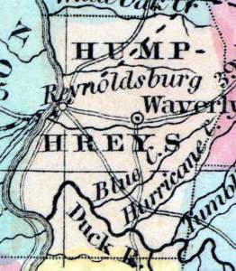 Humphreys County, Tennessee, 1857